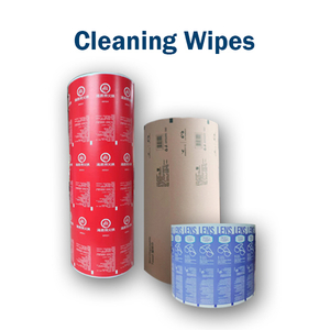 Limpieza de papel de embalaje de toallitas húmedas