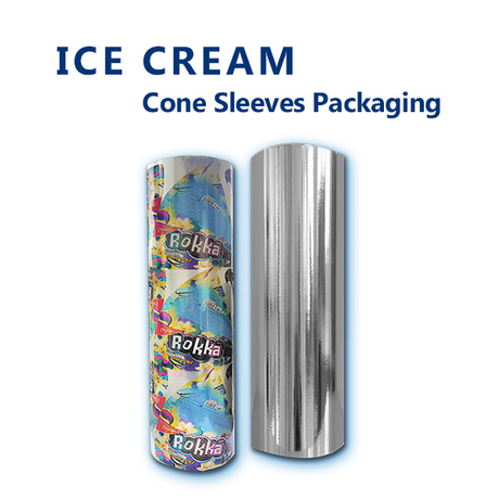 Papel de embalaje de cono de helado