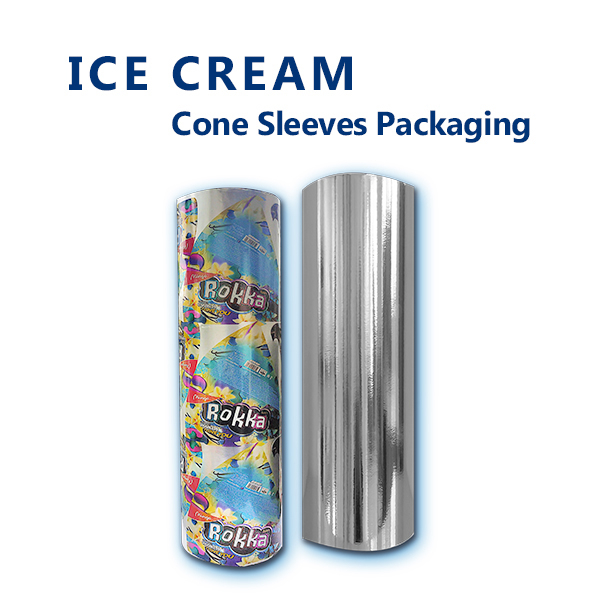Papel de embalaje de cono de helado